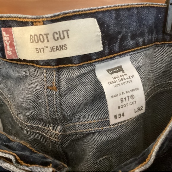 Mens  Levi’s 517 bootcut jeans - Picture 6 of 6